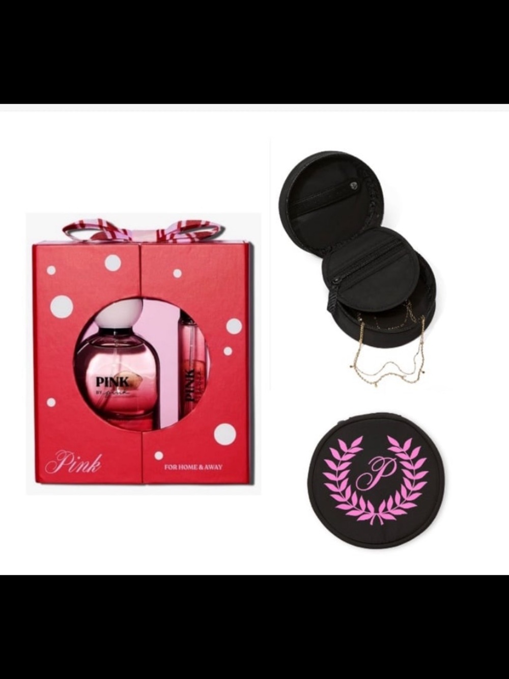 PINK VS Fragrance Gift Set and Jewelry Case